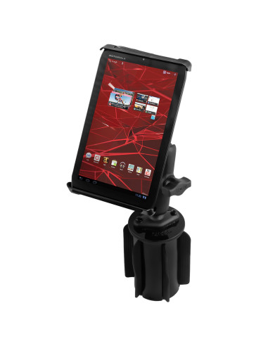 RAM® Tab-TiteT Small Tablet Holder with RAM-A-CANT II Cup Holder Mount