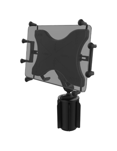 RAM® X-Grip® with RAM-A-CANT II Cup Holder Mount for 12"-13" Tablets