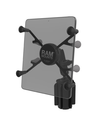 RAM® X-Grip® with RAM-A-CANT II Cup Holder Mount for 7"-8" Tablets