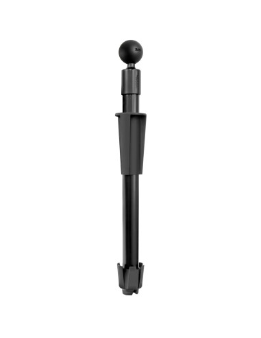 RAM® Press-N-Lock Ball Base with 12" Long Tube - C Size