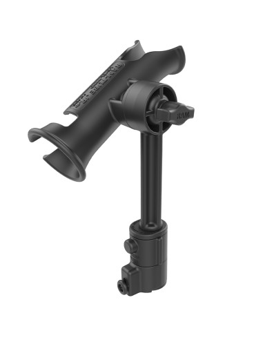 RAM® Tube Jr.T Holder with Universal Adapt-A-PostT Track Base - 6" Post