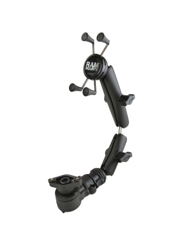 RAM® Phone Mount for Wheelchair Armrests with Quick Release & Swivel