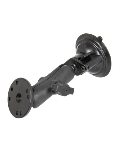 RAM® Twist-LockT Composite Suction Cup Mount with Round Plate