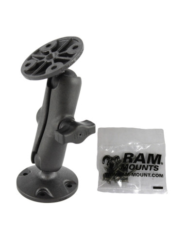 RAM® Composite Double Ball Mount with Hardware for Garmin GPSMAP + More