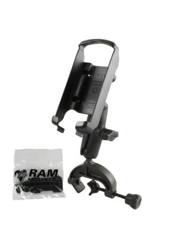 RAM® Composite Yoke Clamp Mount for Garmin GPSMAP 76C, 96C + More