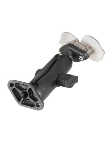 RAM® High-Strength Composite Suction Cup Double Ball Mount