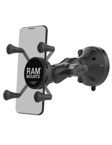 RAM® X-Grip® Phone Mount with Low-Profile Suction Cup - Short