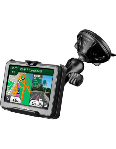 RAM® Twist-LockT Low-Profile Suction Mount for Garmin nuvi 200W + More