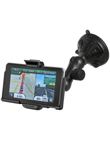 RAM® Twist-LockT Low-Profile Suction Mount for Garmin nuvi 3450 + More