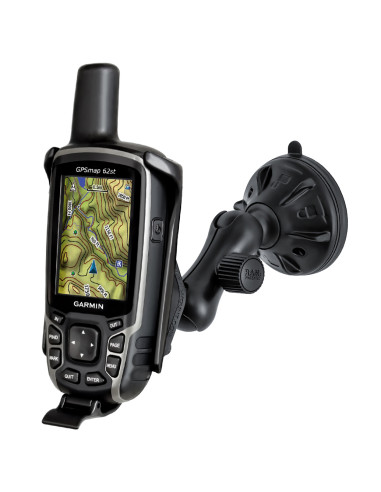 RAM® Twist-LockT Low-Profile Suction Mount for Garmin Astro 320 + More