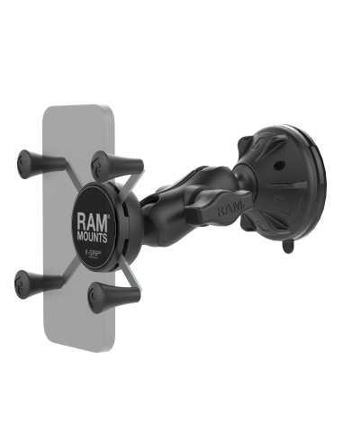 RAM® X-Grip® Phone Mount with Twist-LockT Low-Profile Suction Cup