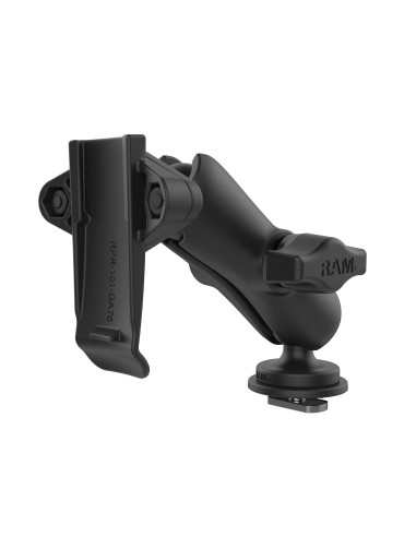 RAM® Track BallT Double Ball Mount with Garmin Spine Clip Holder