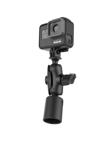 RAM® PVC Pipe Socket Mount with Universal Action Camera Adapter