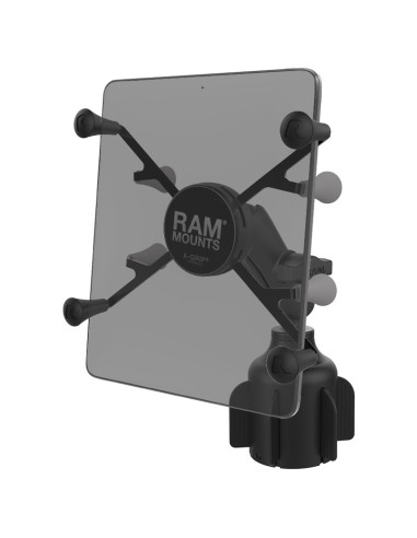 RAM® X-Grip® for 7"-8" Tablets with RAM® StubbyT Cup Holder Base