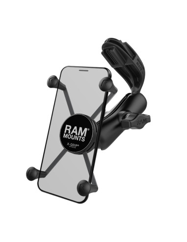 RAM® X-GripT Large Phone Mount with RAM® Mirror-MateT for GM Vehicles