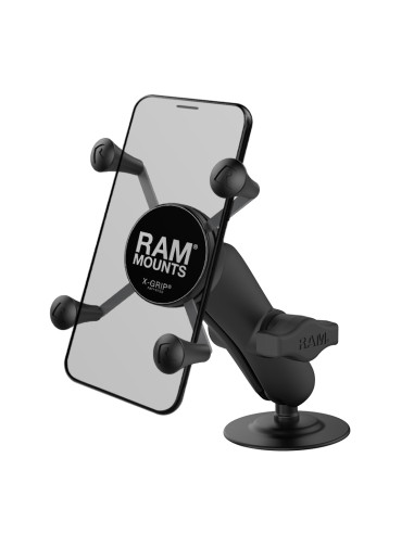 RAM® X-Grip® Phone Mount with Flex Adhesive Base