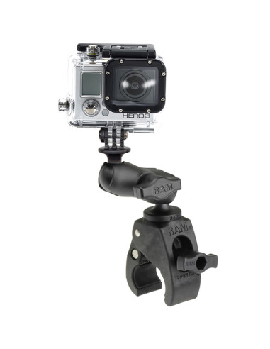 RAM® Tough-ClawT Clamp Mount with Action Camera Adapter - Composite