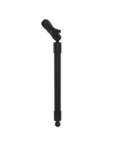 RAM® 18" PVC Pipe Extension with Ball Ends & Double Socket Arm