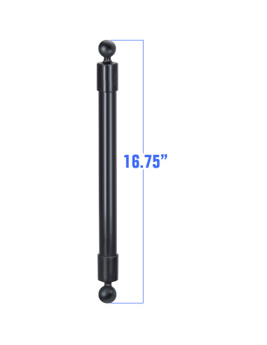 RAM® 16.75" PVC Pipe Extension with Ball Ends