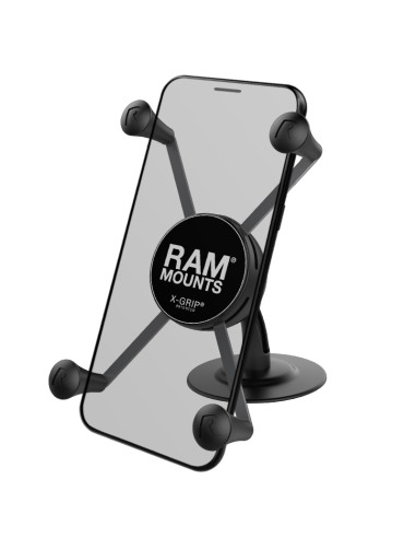 RAM® X-Grip® Large Phone Holder with Lil BuddyT Adhesive Dash Mount