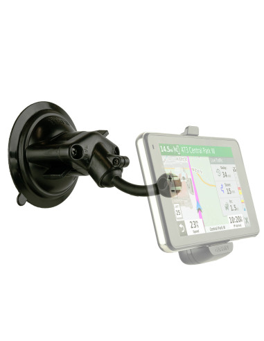 RAM® Twist-LockT Suction Cup Mount with 17mm Garmin Ball (Drive + More)