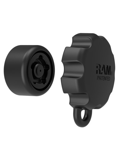 RAM® Pin-LockT Security Knob with 5-Pin Pattern for B Size Socket Arms