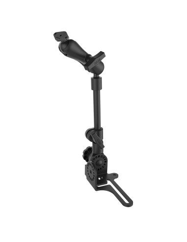 RAM® Pod HDT Vehicle Mount with 12" Aluminum Rod and Diamond Plate