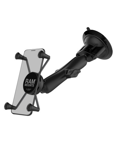 RAM® X-Grip® Large Phone Mount with Twist-LockT Suction Cup - Long