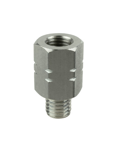 RAM® Female M10-1.25 to Male M10-1.5 Thread Adapter - 20mm Long