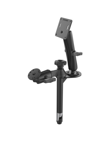 RAM® 8" Upper Pole and Double Ball 75x75mm VESA Mount