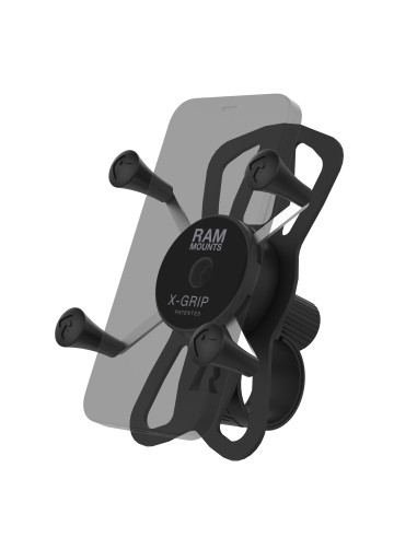 RAM® X-Grip® Phone Mount with RAM® Tough-StrapT Handlebar Base