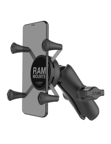 RAM® X-Grip® Phone Holder with Composite Double Socket Arm