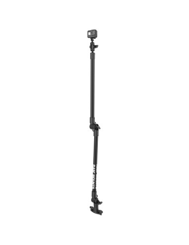 RAM® Tough-PoleT 48" Camera Mount with Double Pipe & Dual Track Base