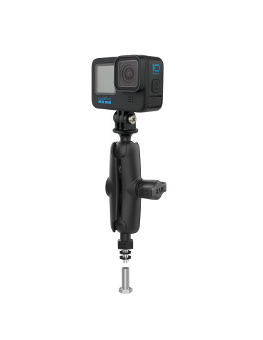 RAM® Tough-BallT for Bronco Hood Tie Down with Action Camera Adapter