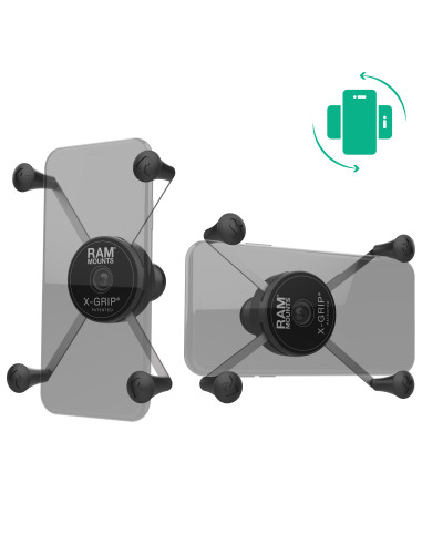 RAM® Rotating X-Grip® Large Phone Holder with Ball - B Size