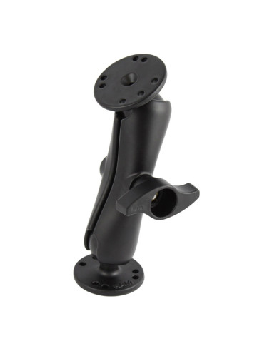 RAM® Double Ball Mount with Metal Knob - C Size Medium