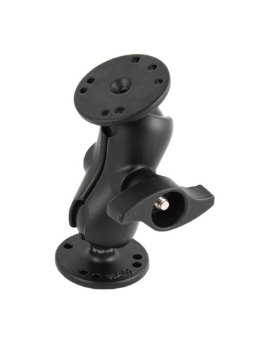 RAM® Double Ball Mount with Metal Knob - C Size Short