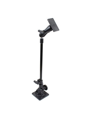 RAM® Pedestal Mount with 18" Pipe and Rectangular Plate Adapter