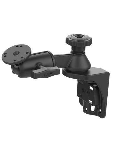 RAM® Vertical 6" Swing Arm Mount with Marine Electronics Ball Adapter