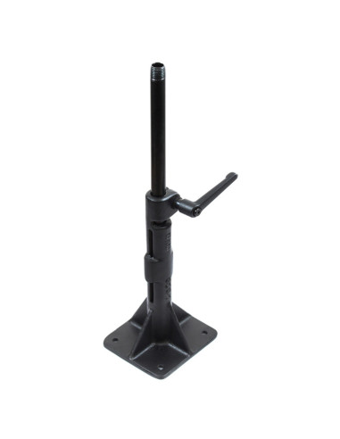 RAM® Flat Pedestal Base with 18" Long 1/2" NPT Pipe