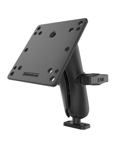 RAM® Double Ball Mount with 1" x 2" Base and 100x100mm VESA Plate