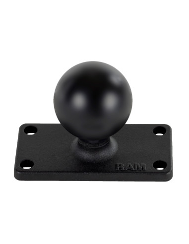 RAM® Ball Base with 1" x 2.5" 4-Hole Pattern - C Size